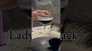 Halloween cocktail idea 🖤 halloween2024 shortvideo cocktail kokteyl drink gin recipe [upl. by Notlimah56]