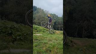 Farmer Johns bike park 👌 fun bikepark jumps stepups jumpbike mtb bike trails [upl. by Barrow]