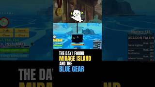 ACTUALLY Found Mirage Island and the Blue Gear on Blox Fruits bloxfruits roblox shorts [upl. by Rebbecca]