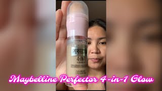 How I use Maybellines Perfector 4in1 Glow Makeup [upl. by Bride]