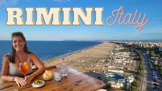 RIMINI  Surprised By This Cute Beach Town in ITALY [upl. by Calysta]