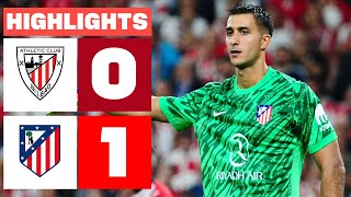 ATHLETIC CLUB 0  1 ATLÉTICO DE MADRID  RESUMEN LALIGA EA SPORTS [upl. by Lynne]