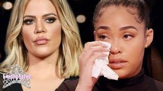 Khloe Kardashian disses Jordyn Woods  Jordyn cries on the RedTableTalk [upl. by Ellehsad]