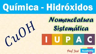 Hidróxido de Cobre  Nomenclatura sistemática o IUPAC y formulación [upl. by Goulder]