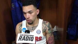 Chris Chiozza Florida Gators after 1st round win NCAA Tournament [upl. by Steady365]