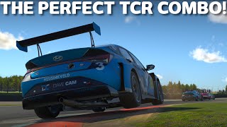 Knockhill now makes sense  iRacing TCR Series at Knockhill  Hyundai Elantra [upl. by Esmerolda]