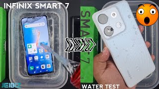 Infinix Smart 7 Water Test 💦  Lets See Smart 7 is Waterproof Or Not [upl. by Ennairam108]