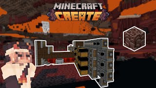 The ULTIMATE NETHERITE Mining Machine  Create Mod TUTORIAL [upl. by Nnyrat725]