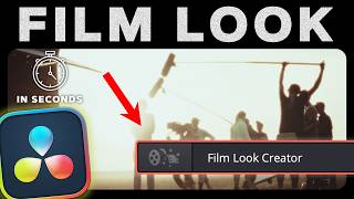 New in DaVinci Resolve 19 Create any film look  Tutorial [upl. by Claudetta]