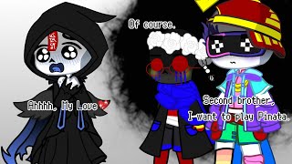 EP9  Material Girl Meme  Undertale AU  Afterdeath amp InkerrorFreshKid  GachaClubGacha Nox [upl. by Agn]