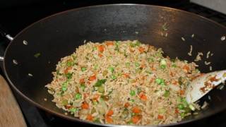 How To Make Vegetable Fried Rice [upl. by Adlay73]