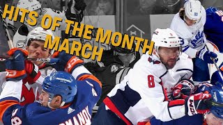 NHL Hits of the Month March 2023 [upl. by Esila404]