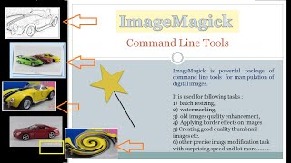 ImageMagic Command Line Tools for Image Editing  Installation and Use [upl. by Marketa]