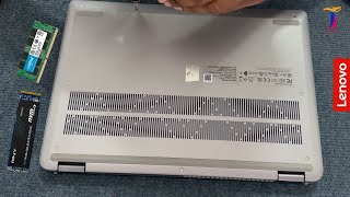 Lenovo IdeaPad Flex 5 14IRU8 Upgrade Options  Disassembly  Fan Clean [upl. by Dolph]