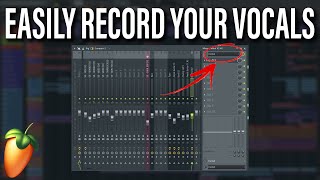 How to Record Vocals in FL Studio 20 Beginners Tutorial  Tips and Tricks 2021 [upl. by Healion]