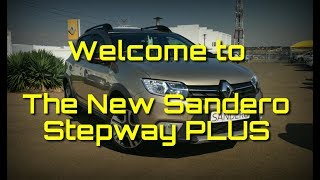 2019 Renault Sandero Stepway Plus features safety and engine and 12 months free insurance [upl. by Anaujnas]