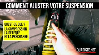 Comprendre et ajuster les amortisseurs de votre VTT CFORCE 1000 2021 [upl. by Nikolaus]