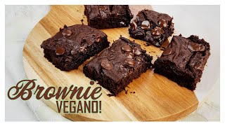 BROWNIE VEGANO sem glúten [upl. by Greggory]