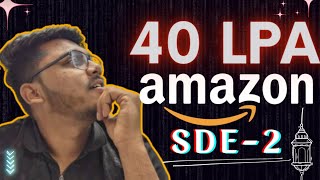 40LPA in Amazon😱  SDE2 at Amazon  How to become a SDE at Top MNCs in Telugu  SDE Road Map 2024 [upl. by Hill]