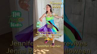 Jennifer Garner revives Jenna Rink for Halloween antesedepois beforeandafter jennifergarner [upl. by Yruam]