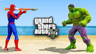 GTA 5  WATER RAGDOLL VS SPIDERMEN Shorts Gaming live [upl. by Feeley147]