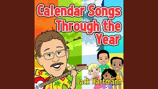 12 Months of the Year Line Dance  Northern Hemisphere  The Months of the Year Song Jack Hartmann [upl. by Ainessej]