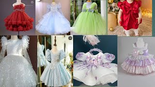 Baby Girl Fancy Dresses 2024  Little Girl Fancy Dress Designs  Dress Design For Baby Girls [upl. by Earahc]