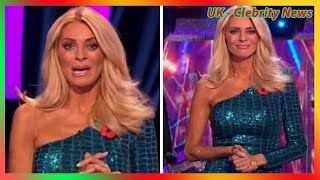 BBC Strictly Come Dancing host Tess Dalys appearance leaves viewers distracted [upl. by Tyrrell]