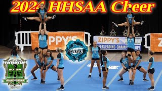 2024 HHSAA Cheer Comp  Hawaii Pacific University  Acro and Tumbling 4K [upl. by Katherine]