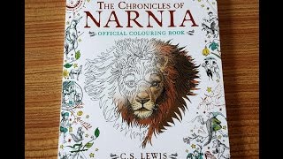 The Chronicles of Narnia Colouring Book Review [upl. by Ennaul]