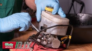 How To Replace A Brake Master Cylinder [upl. by Edmunda570]