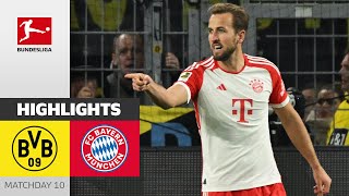 Kane Hits BVB Where It Hurts  BVB  Bayern 04  Highlights  Matchday 10 – Bundesliga [upl. by Housen309]