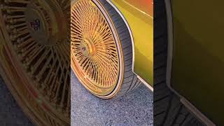 1971 Chevy impala vert on all gold Daytons donkday vert chevy impala 1971 daytons [upl. by Ailesor]