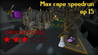 OSRS Speedrun Max Cape Any  Beginner Sepulchre  Episode 15 [upl. by Assylem820]