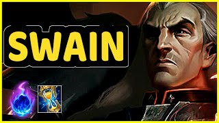 SWAIN VS FIZZ MID GAMEPLAY EMERALD [upl. by Zebedee]