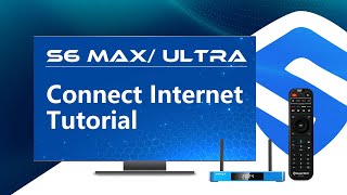 SuperBox S6 MaxUltra Setup Internet Time and Language [upl. by Noerb]