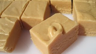 Christmas Day CREAMY PEANUT BUTTER FUDGE  How to make PEANUT BUTTER FUDGE Recipe [upl. by Anuahsal]