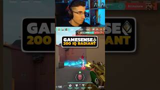 Gamesense de 1 Top Radiant Clutch 🏆 valorant live streamer gameplay highlights daily clips [upl. by Johanan440]