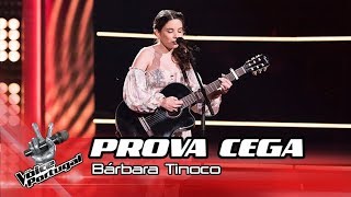 Bárbara Tinoco canta música original  quotAntes dela dizer que simquot  The Voice Portugal [upl. by Anikat]