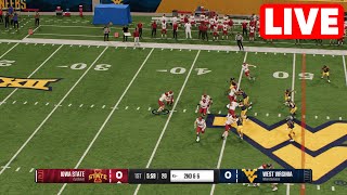 NCAAF LIVE🔴 lowa State Cyclones vs West Virginia Mountaineers  Week 7 Game 2024 College Football 25 [upl. by Ijuy]