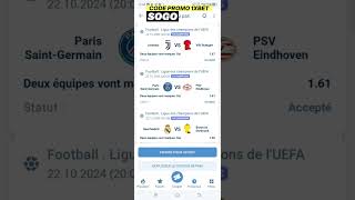 Mes Pronostic foot ligue des Champions  Pronostic foot aujourdhui  22102024 [upl. by Jempty]