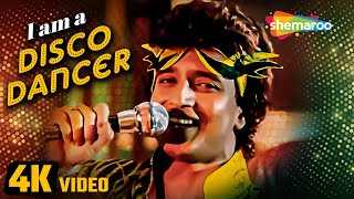 I Am A Disco Dancer 4K Video  Disco Dancer 1982  Mithun Chakraborty Kim  Vijay Benedict Song [upl. by Sullecram]