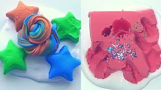 Clay Slime 😍New Oddly Satisfying Slime Compilation 2018 [upl. by Epul]