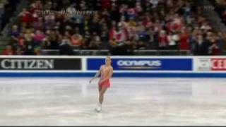 ジョアンニ・ロシェット Joannie Rochette Figure Skating Championships 2009 SP [upl. by Eikcid]