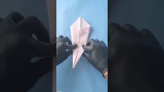 O cisne de origami mais fácil de fazer que existe arte artesanato diy cisne cisnedepapel [upl. by Arukas]