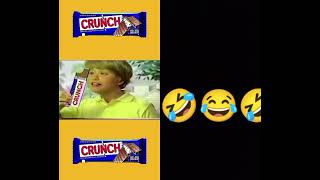 Nestle Crunch 2 😂🤣😅😅 funny chocolate comedy [upl. by Chandra594]