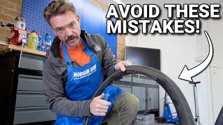 HOW TO remove amp change an inner tube the right way Tips from a Professional Bike Mechanic 2 [upl. by Wolfie]