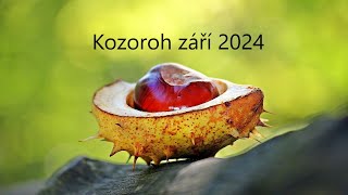 Kozoroh září 2024 [upl. by Nyllaf]