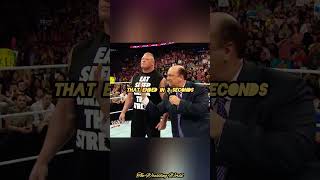 When Paul Heyman cuts one of the best promos in WWE 🔥 wwe [upl. by Sirapal]