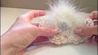 How to make a Vintage Baby Headband [upl. by Barclay]